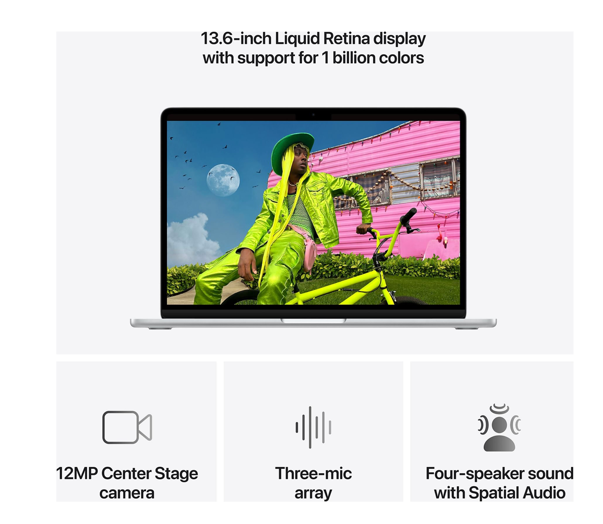 Apple MacBook Air (2026) 13 inch M5 (10CPU/10GPU) 16GB 1TB Silver QWERTY