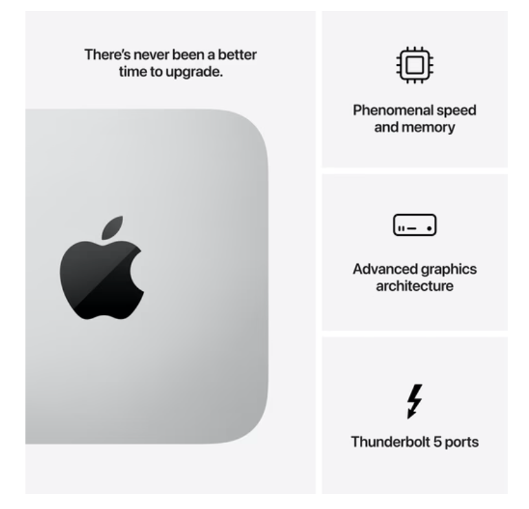Apple Mac Studio (2025) M4 Max (14 core CPU/32 core GPU) 36GB/512GB