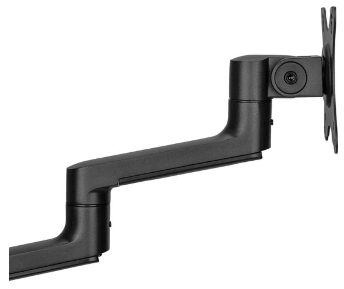 NeomountsNEXT Lite DS60-425BL2 Monitorarm 2 schermen - 17-27" - 0-8 kg/scherm - ruimtebesparend T-Rex model - 100% plasticvrije verpakking - zwart