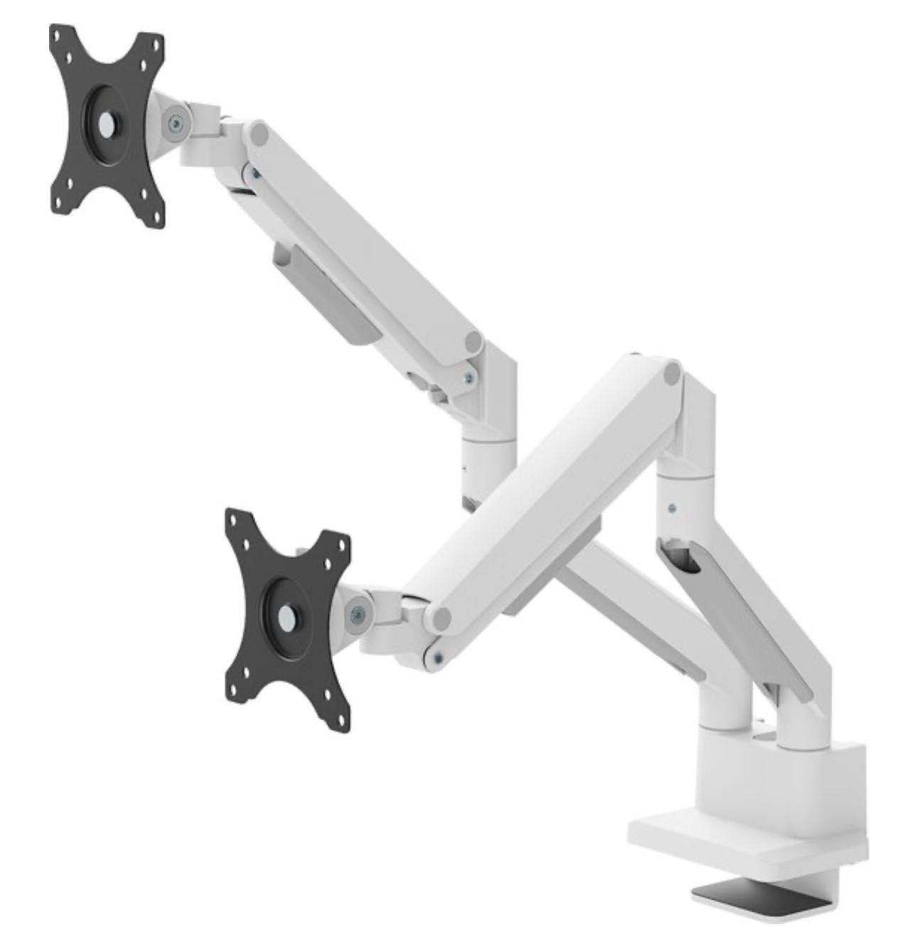 Neomounts DS70-250WH2 Monitorarm 17-32" - gasveer - Topfix - 180°-stop