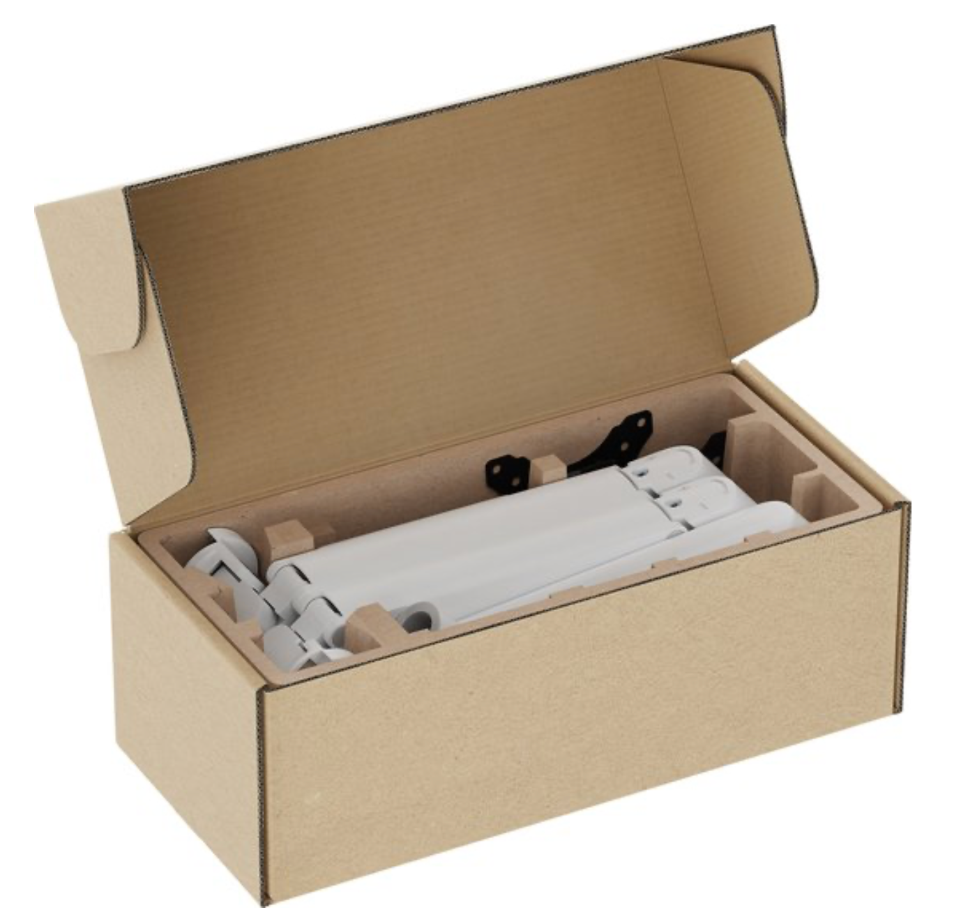 Neomounts DS70-250WH2 Monitorarm 17-32" - gasveer - Topfix - 180°-stop