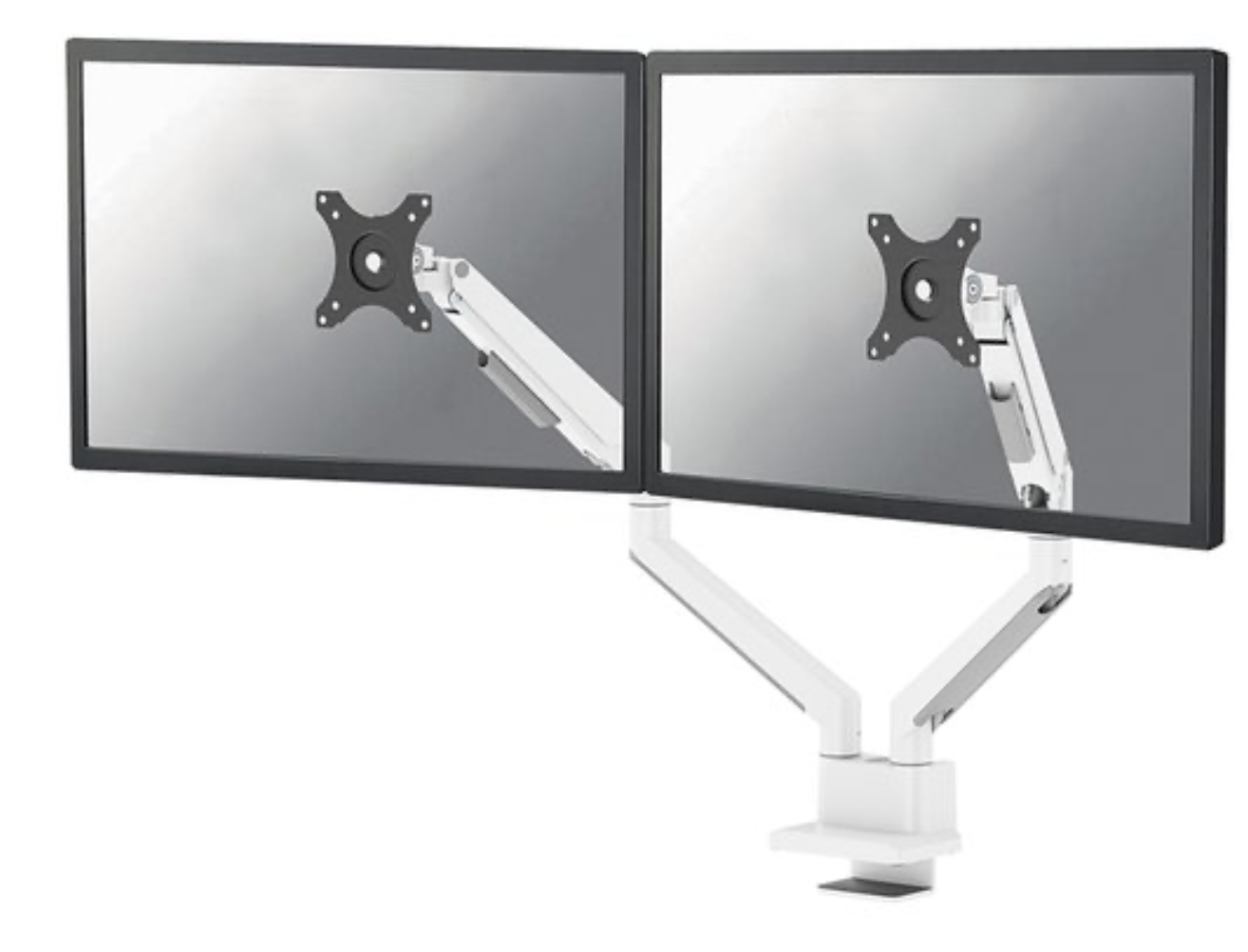 Neomounts DS70-250WH2 Monitorarm 17-32" - gasveer - Topfix - 180°-stop