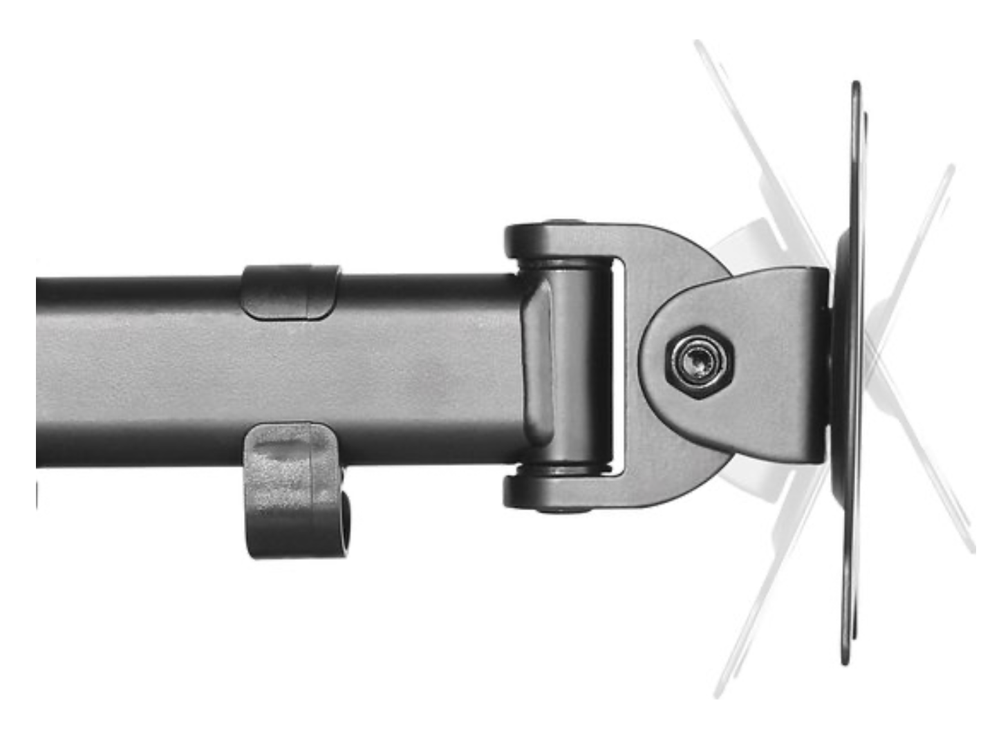 Neomounts NM-D135D3BLACK Monitorarm 3 schermen - 10-27" - 0-8 kg/scherm - zwart