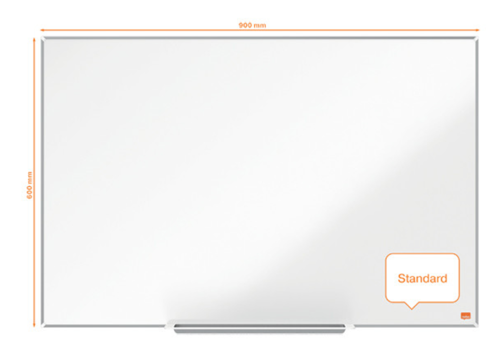 Nobo Impression Pro magnetisch whiteboard, gelakt staal, ft 90 x 60 cm