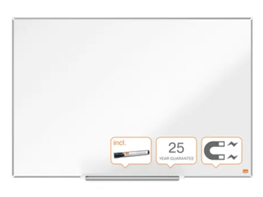 Nobo Impression Pro magnetisch whiteboard, emaille, ft 90 x 60 cm