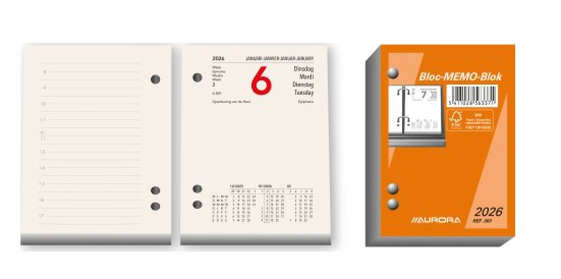 Aurora memoblok, 2026