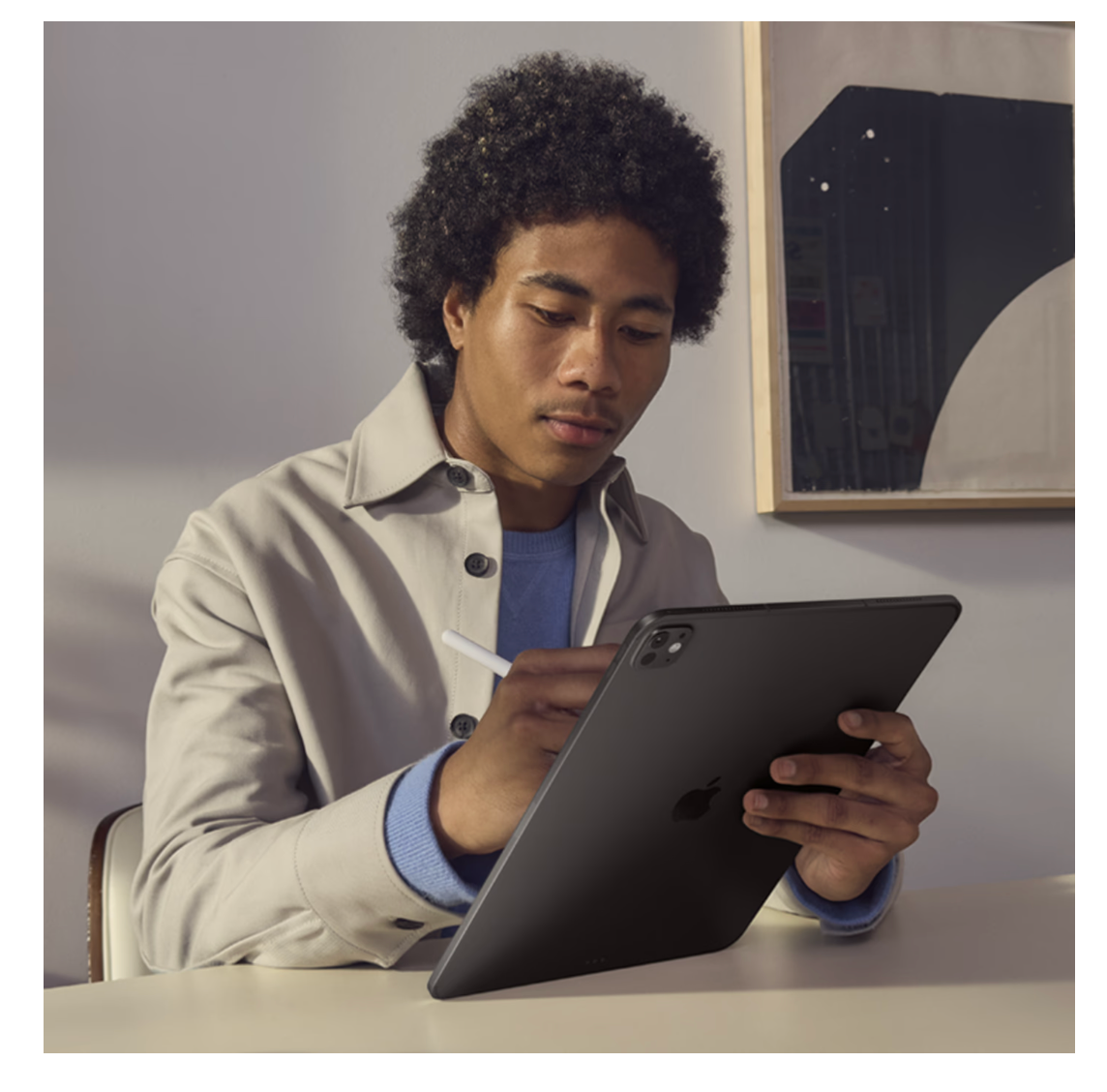 Apple iPad Pro (2025) 11", glas met nanotextuur, Wi-Fi, 1TB opslag Zwart