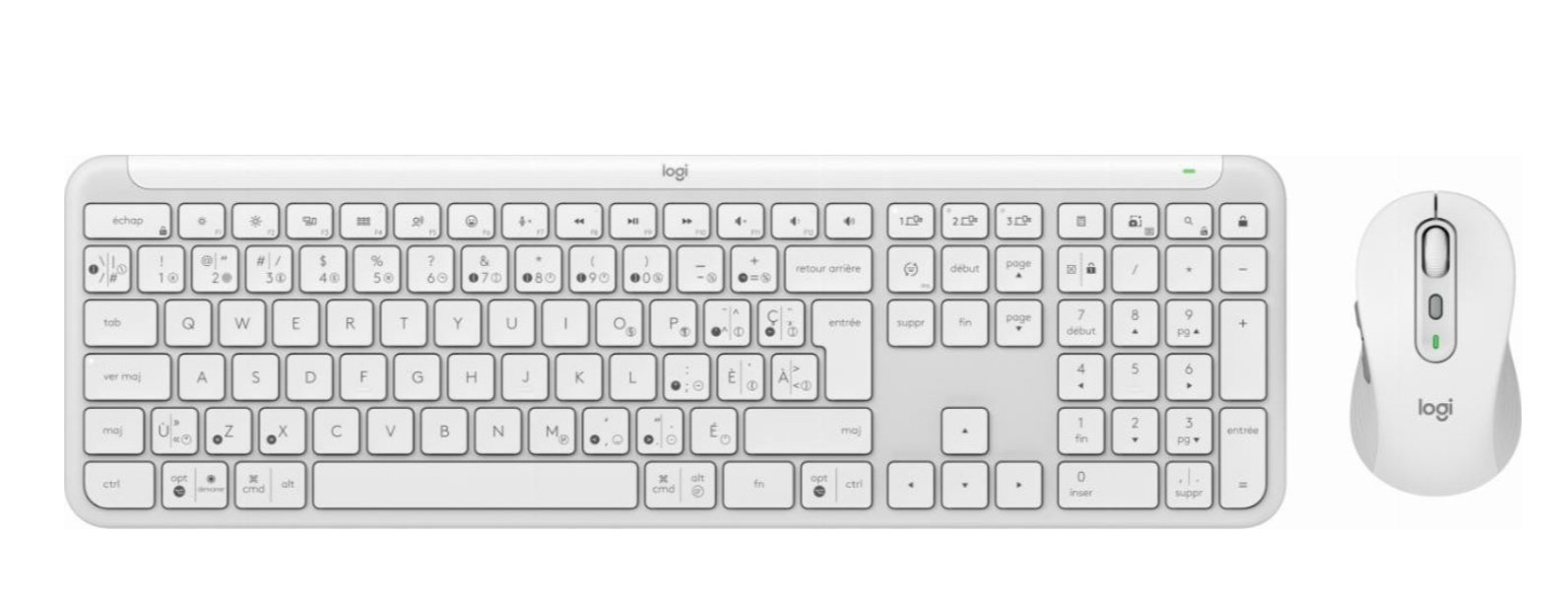 Logitech Signature Slim Combo MK950 QWERTY Scandinavisch