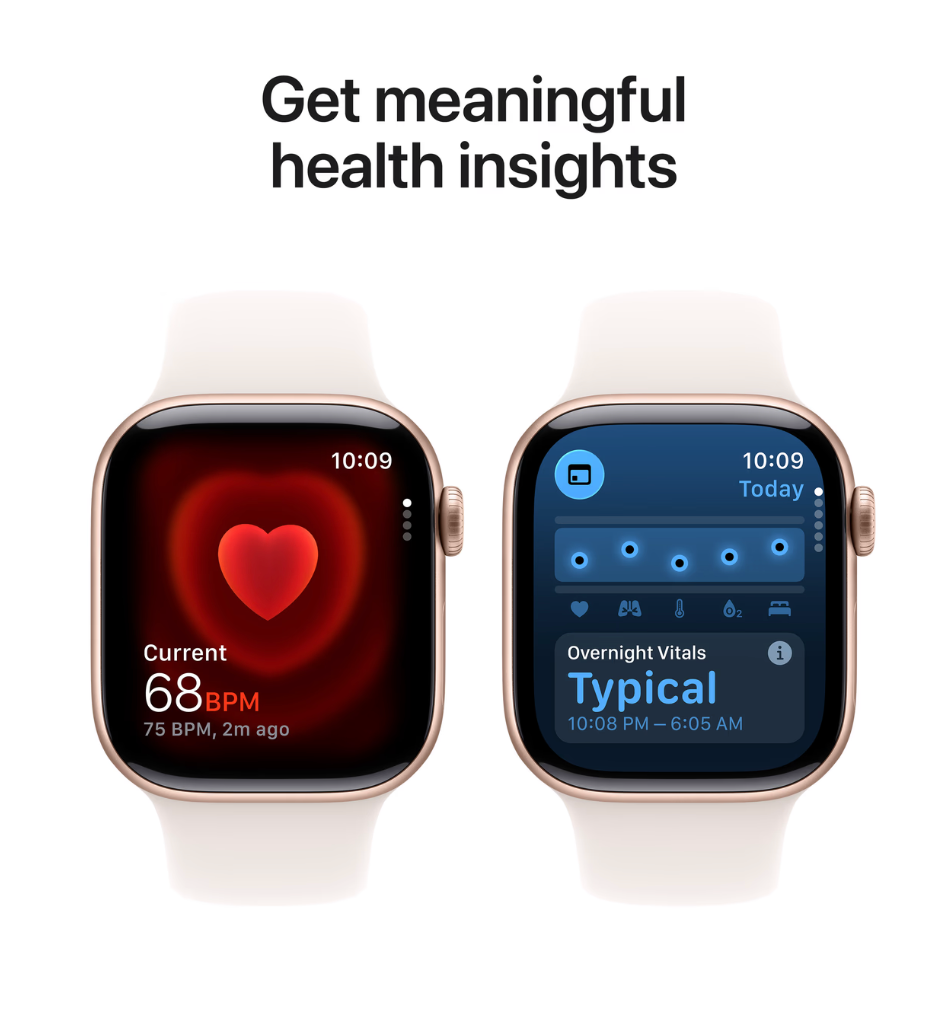 Apple Watch Series 11 Cellular 42mm Rosegoud Sportband S/M