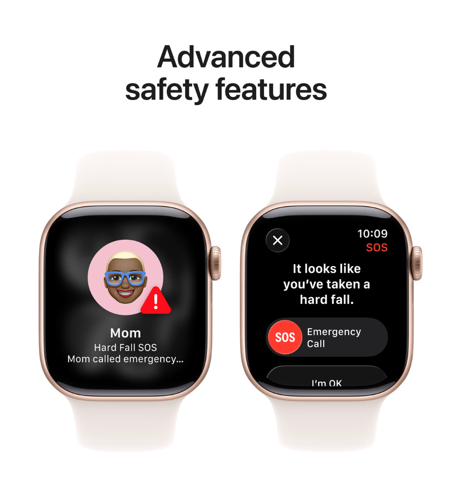 Apple Watch Series 11 Cellular 42mm Rosegoud Sportband S/M