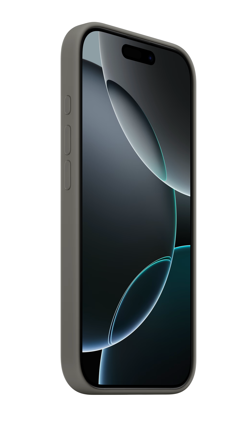 Apple Siliconenhoesje met MagSafe voor iPhone 16 Pro - Rotsgrijs