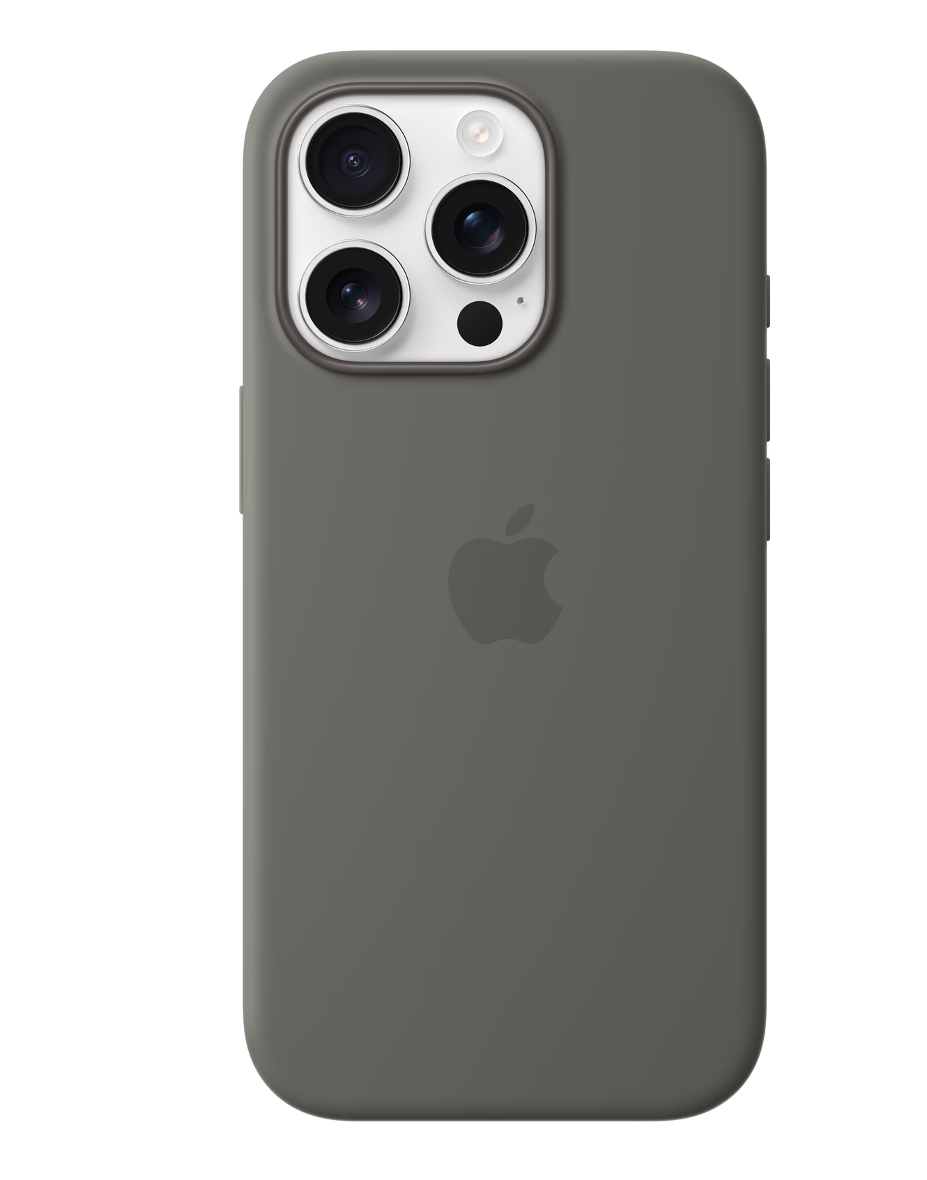 Apple Siliconenhoesje met MagSafe voor iPhone 16 Pro - Rotsgrijs