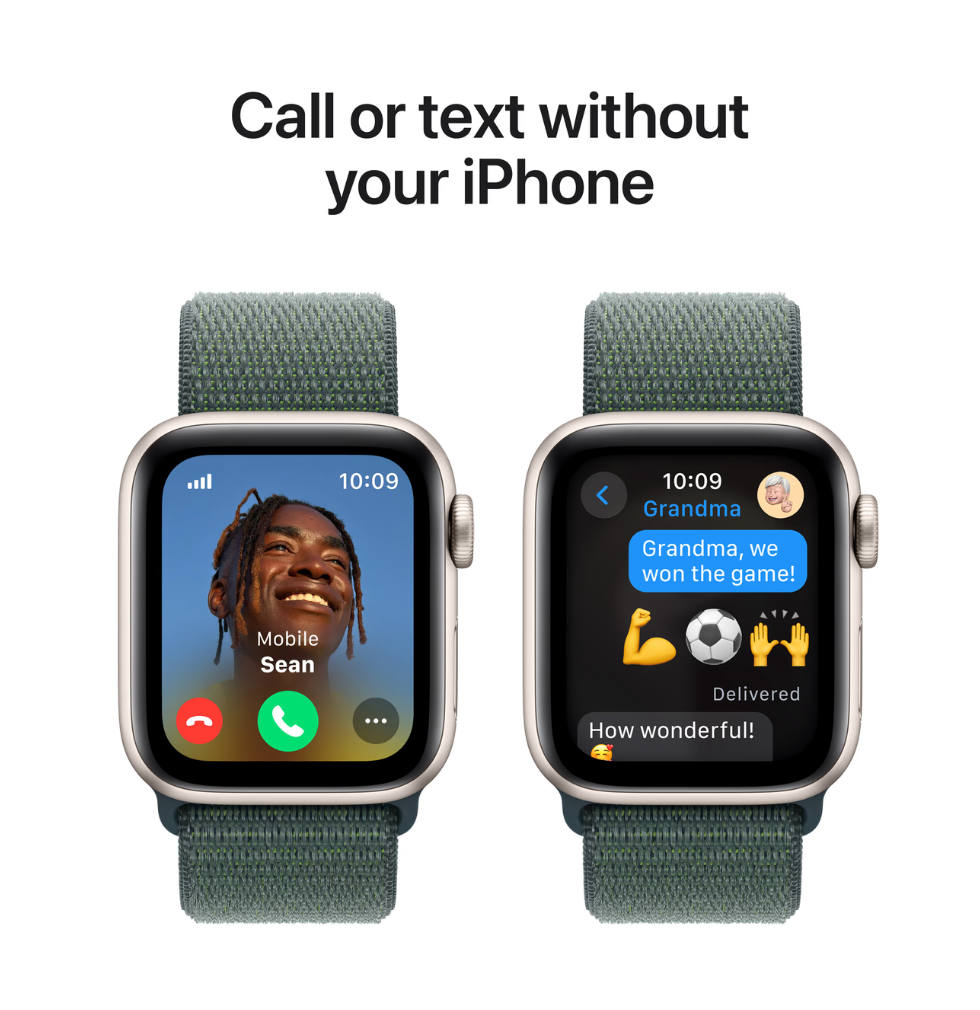 Apple Watch SE (2024) 4G 40mm Starlight Sport Loop