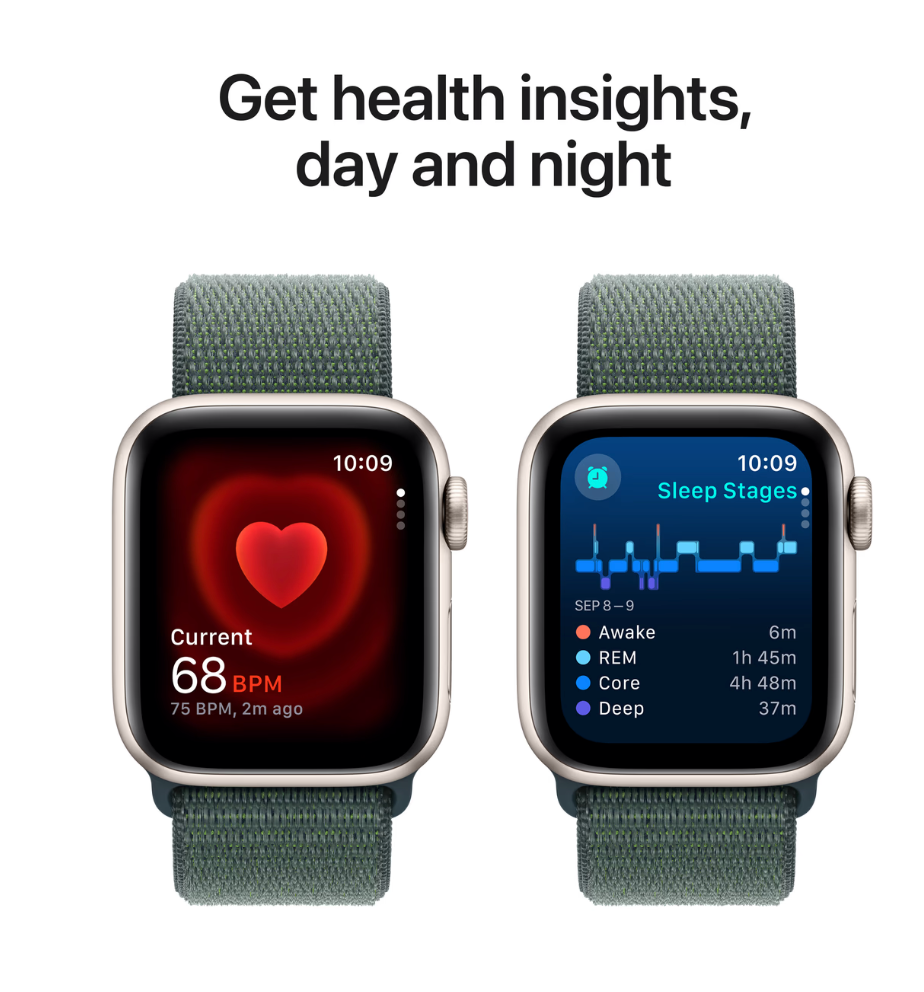 Apple Watch SE (2024) 4G 40mm Starlight Sport Loop