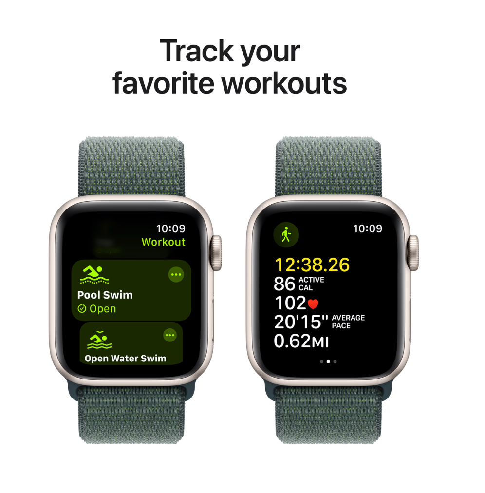 Apple Watch SE (2024) 4G 40mm Starlight Sport Loop