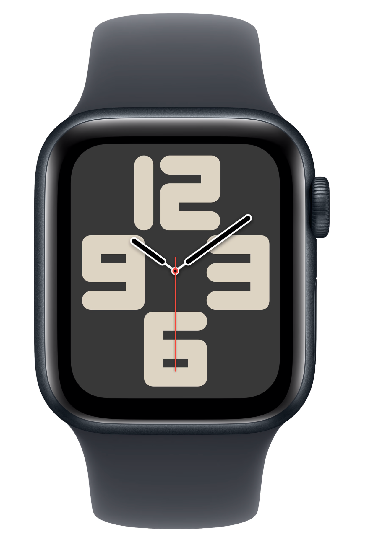 Apple Watch SE (2025) Cellular 40mm Midnight Sportband S/M
