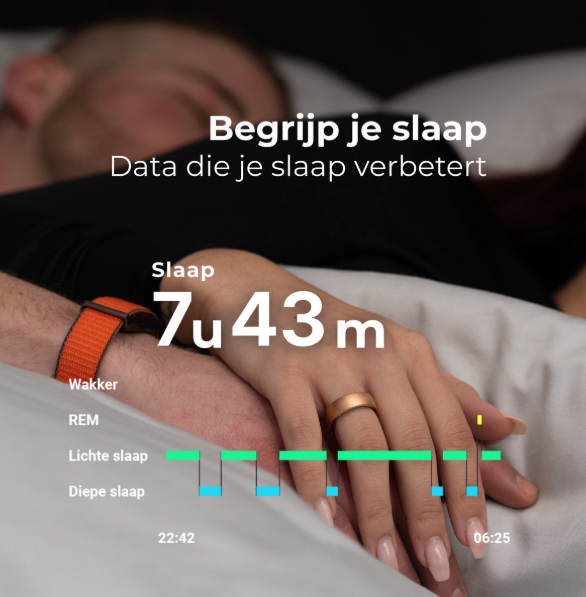 NOLATR Smart Ring NEX Silver - Size 13