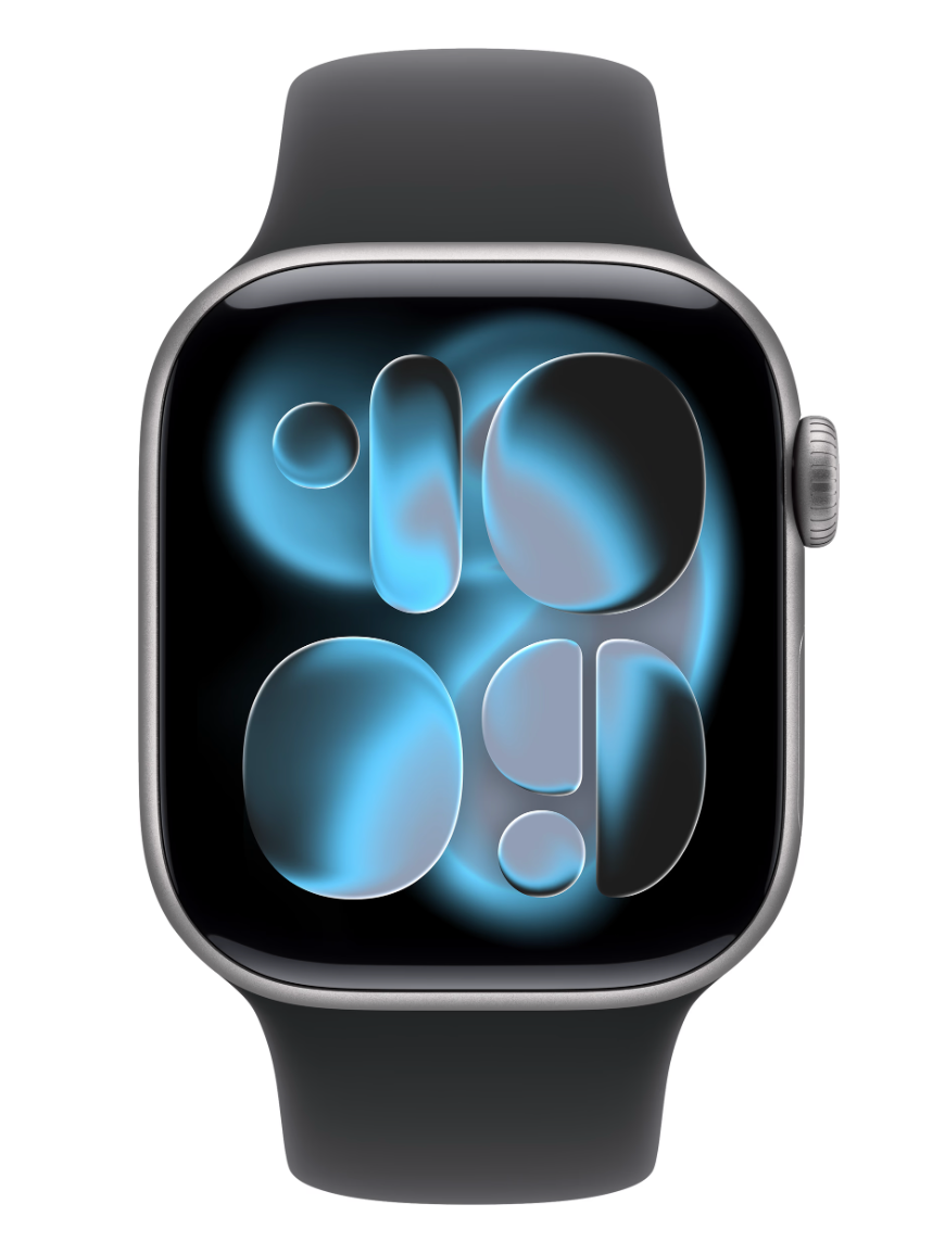 Apple Watch Series 11 42mm Grijs Sportband S/M