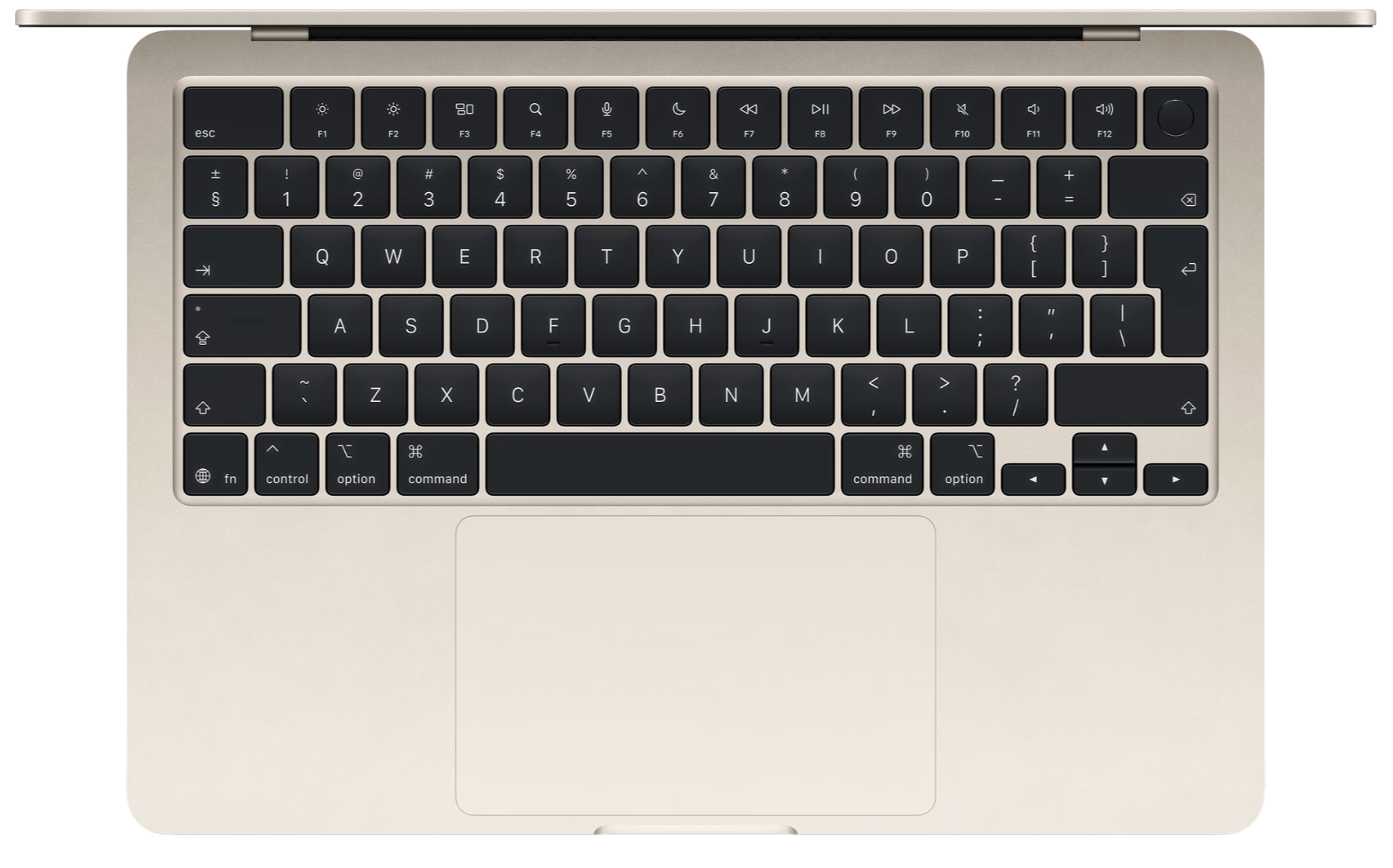 Apple MacBook Air 13 inch (2025) M4 (10 CPU/8 GPU) 16GB/256GB Sterrenlicht QWERTY
