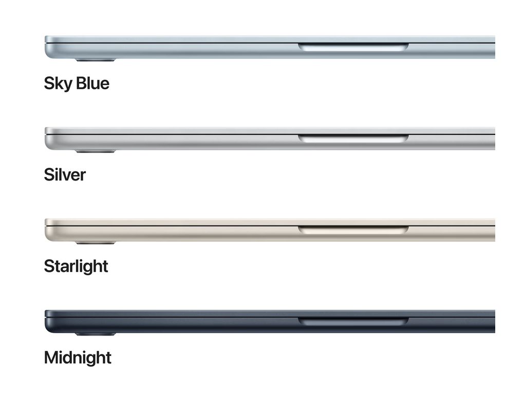 Apple MacBook Air 13 inch (2025) M4 (10 CPU/8 GPU) 16GB/256GB Sterrenlicht QWERTY