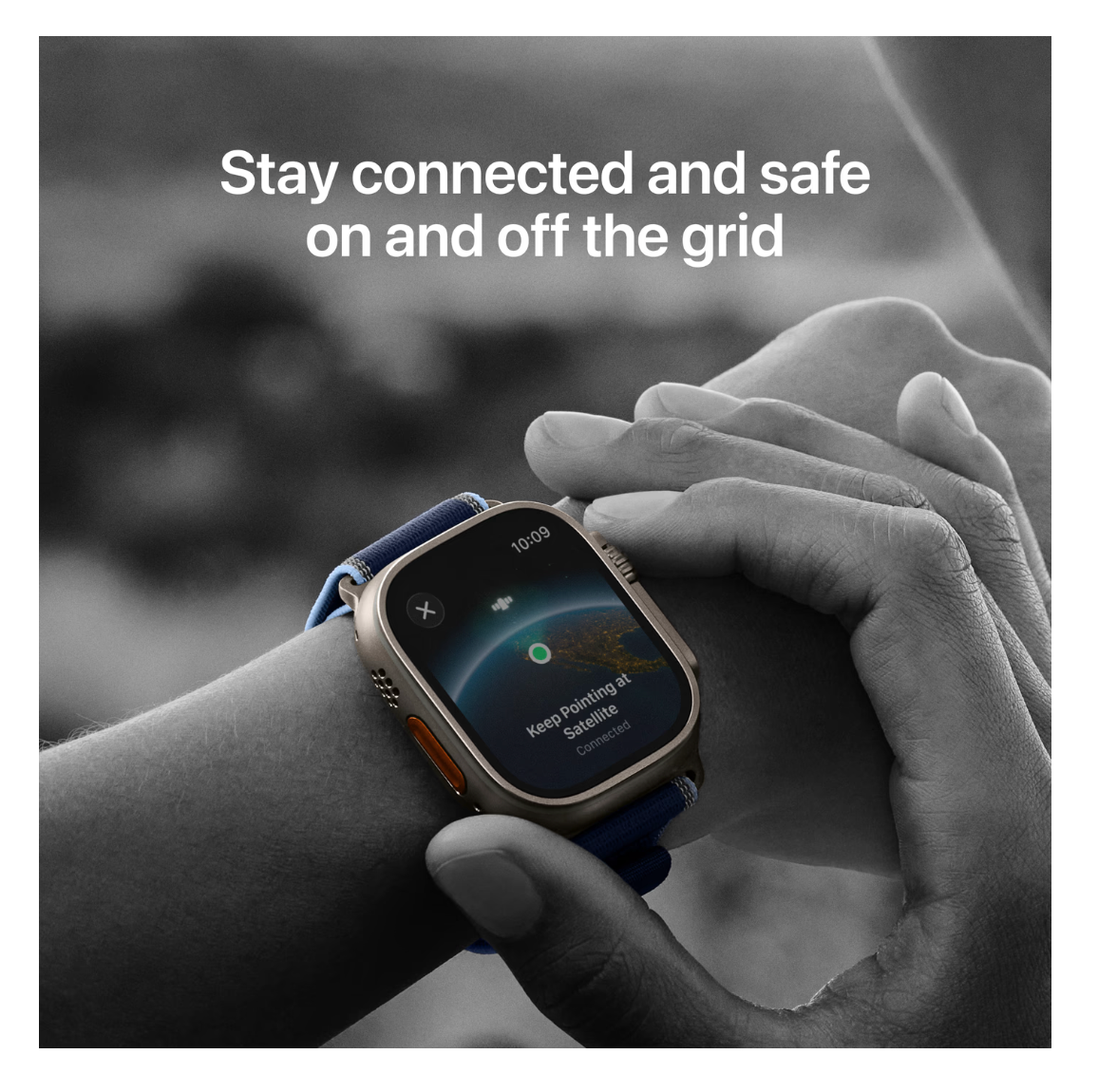 Apple Watch Ultra 3 Cellular 49mm Natural Trail Band M/L