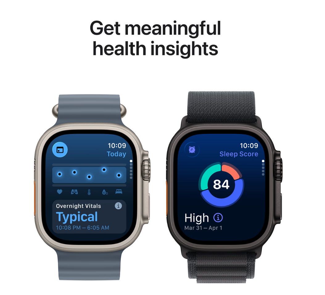 Apple Watch Ultra 3 Cellular 49mm Natural Trail Band M/L