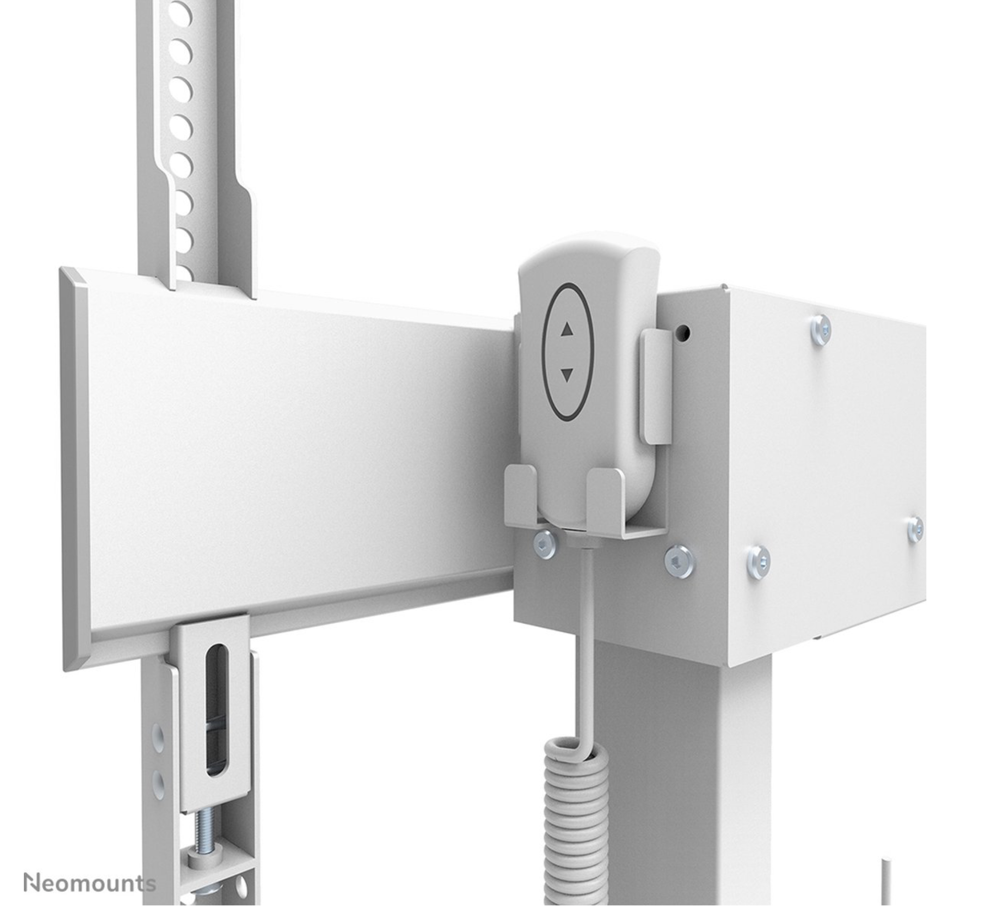 Neomounts WL55-875WH1 TV vloerstandaard 55-100" - wand - gemotoriseerd - TÜV