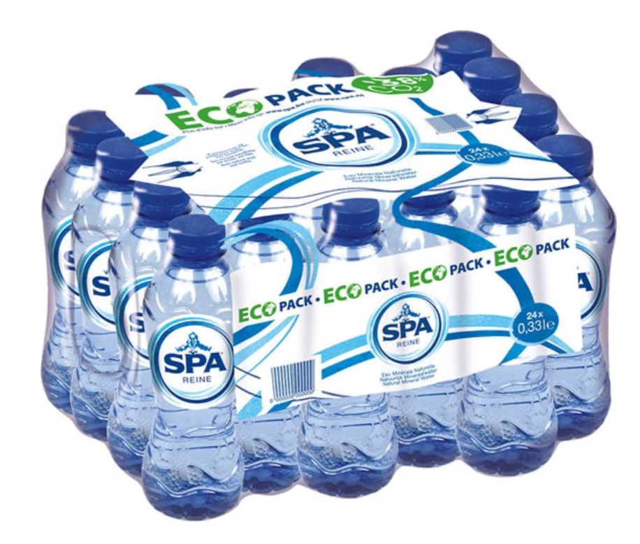 Spa Reine water, fles van 33 cl, pak van 24 stuks