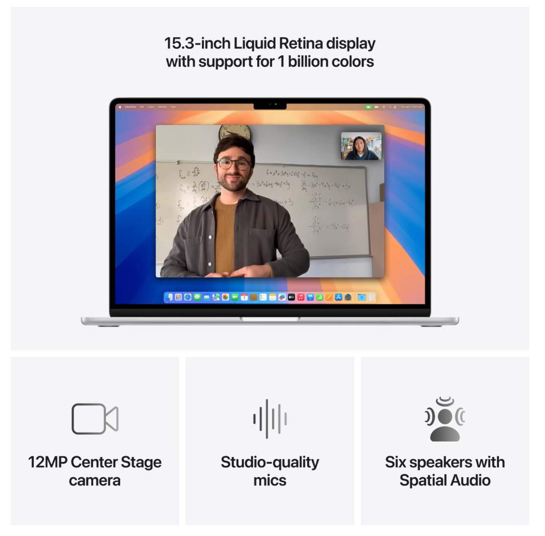 Apple MacBook Air 15 inch (2025) M4 (10 core CPU/10 core GPU) 16GB/512GB Zilver  QWERTY 