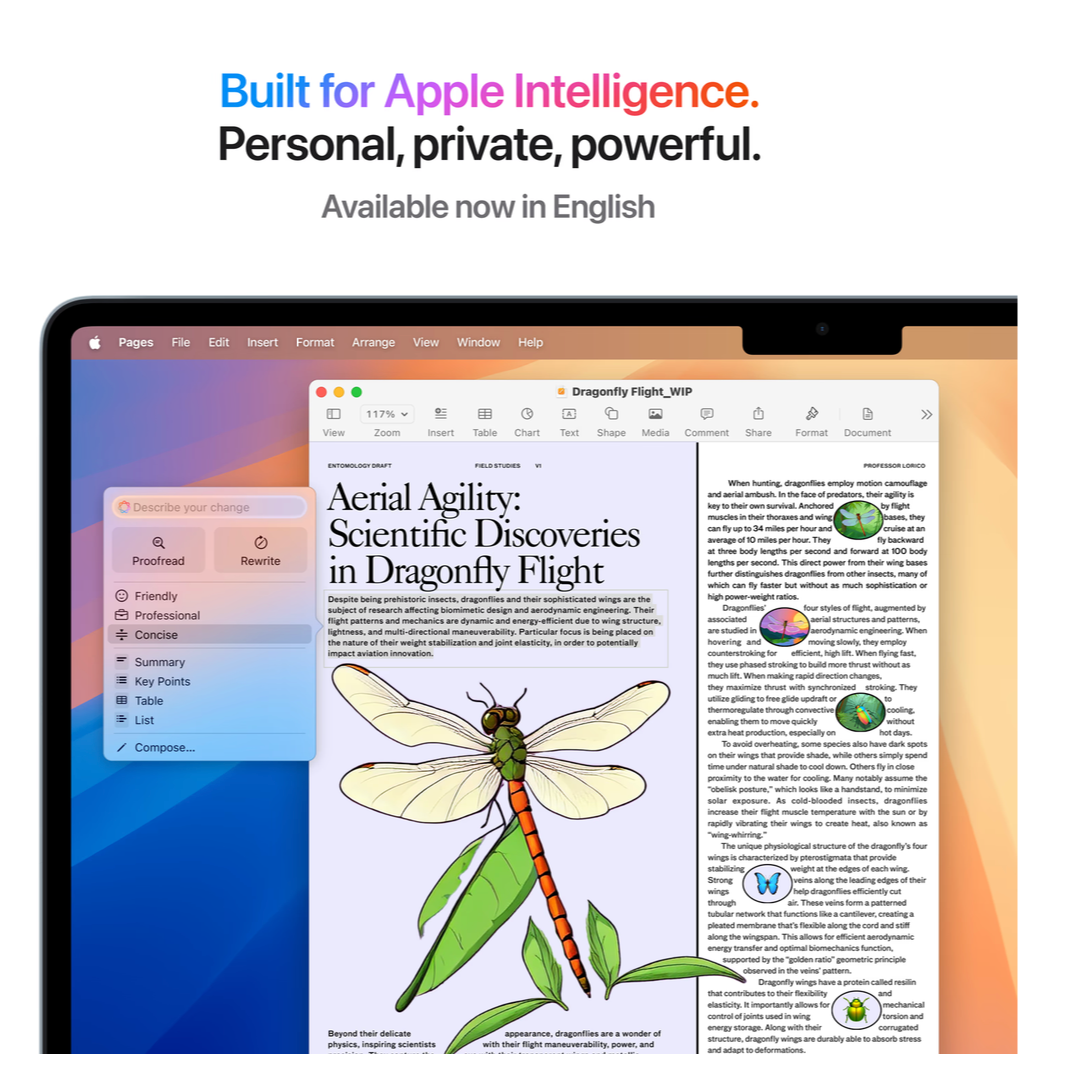 Apple MacBook Air 13 inch (2025) M4 (10 core CPU/10 core GPU) 24GB/512GB Zilver QWERTY