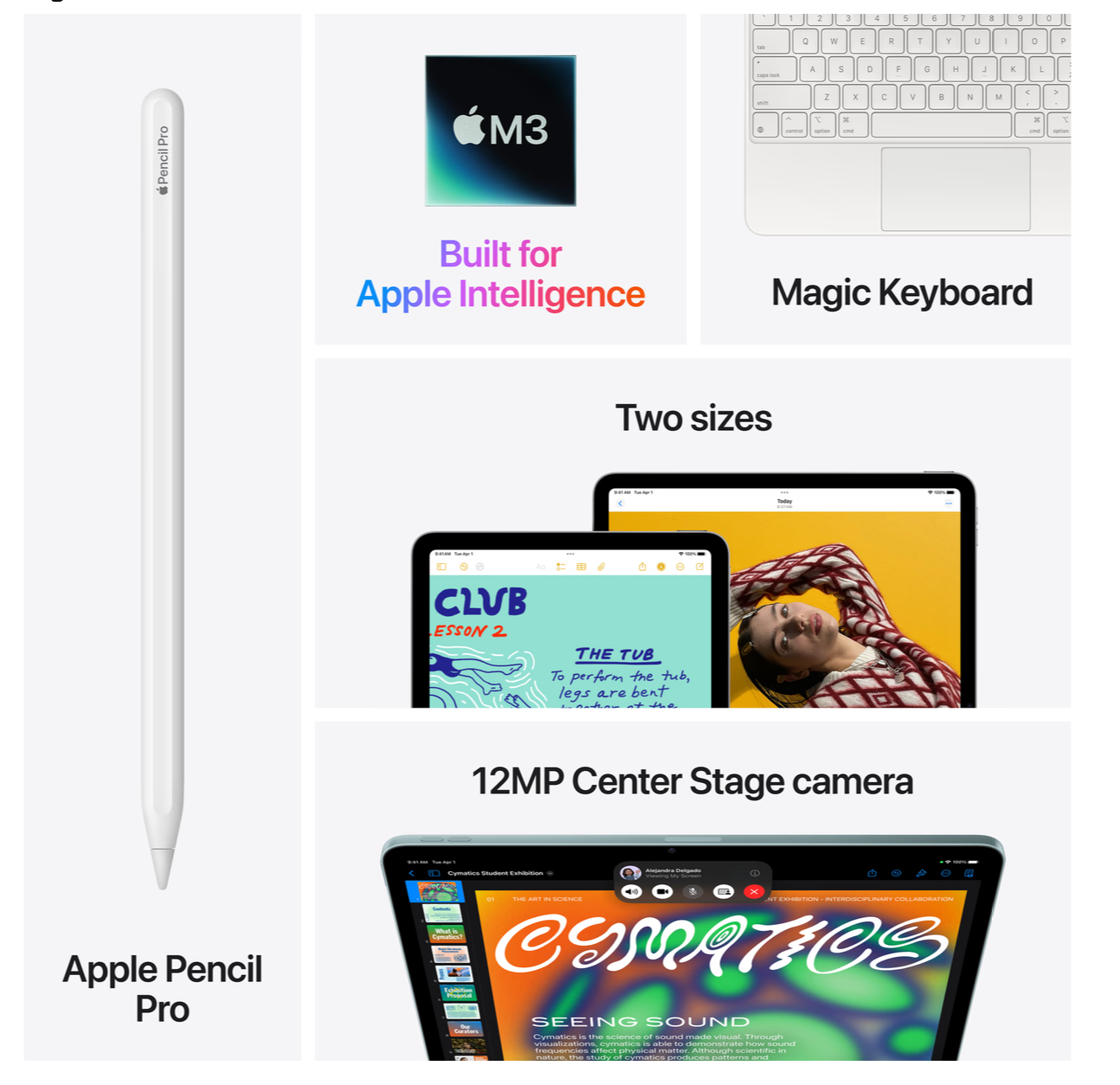 Apple iPad Air (2025) 13 inch 512GB Wifi Witgoud