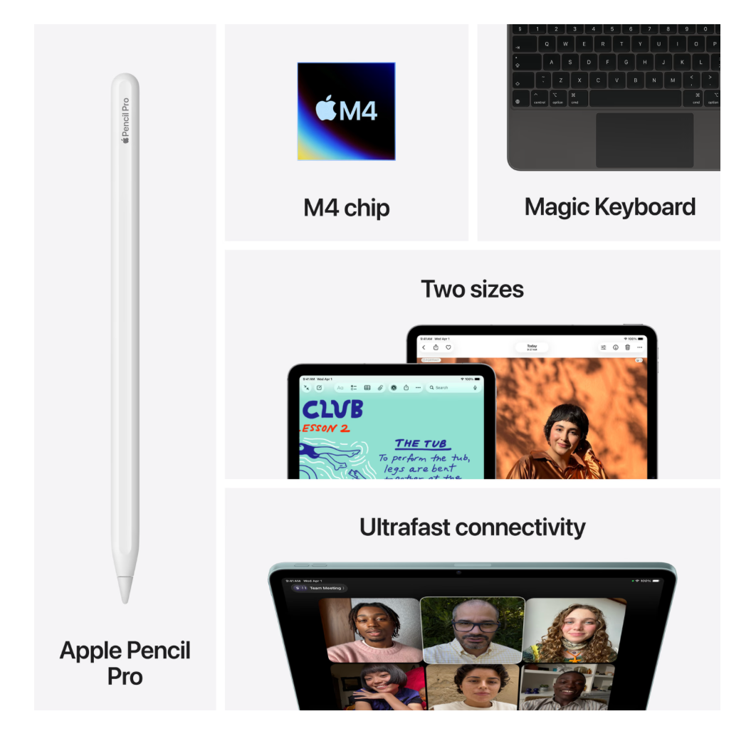 Apple iPad Air (2026) 13 inch 256GB Wifi Blauw