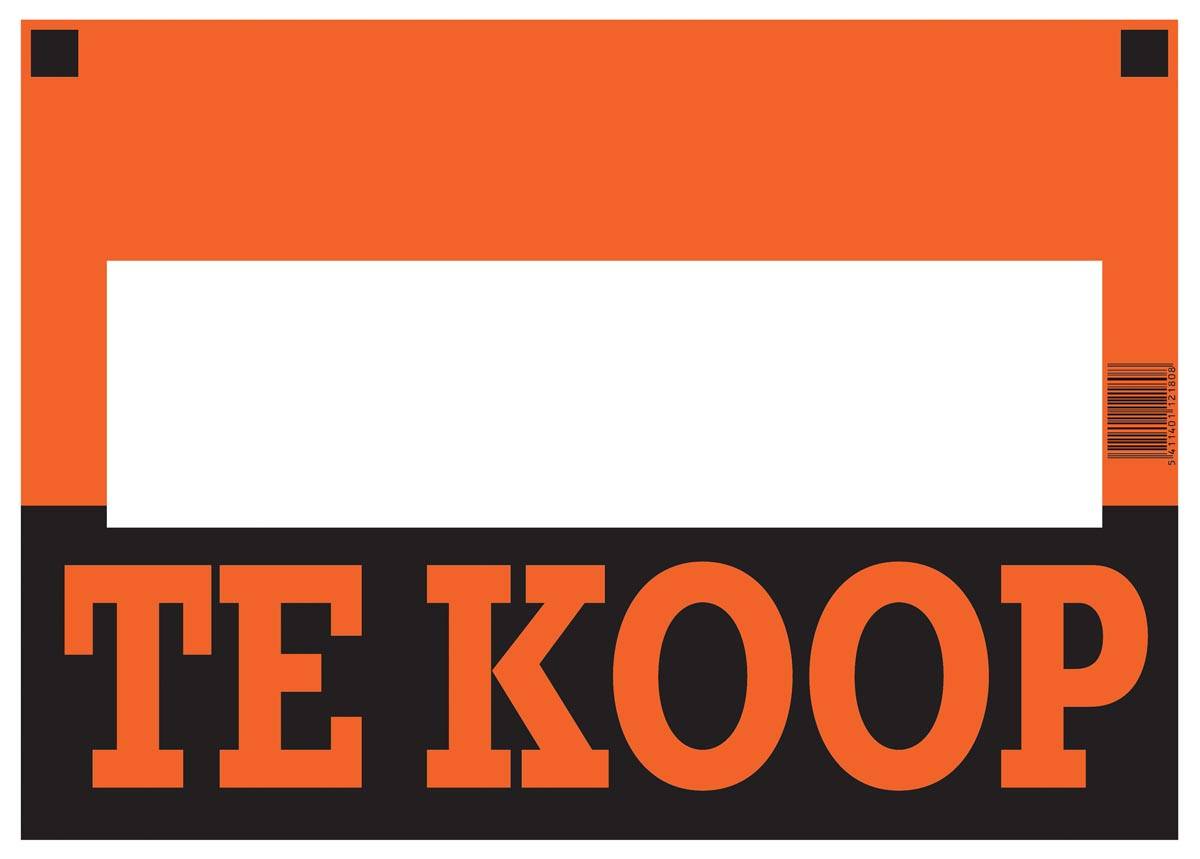 Affiche Te koop, pak van 10 stuks