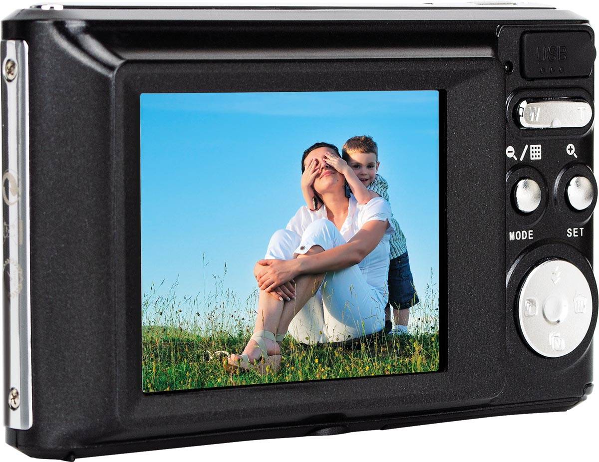 AgfaPhoto digitaal fototoestel DC5200, zwart