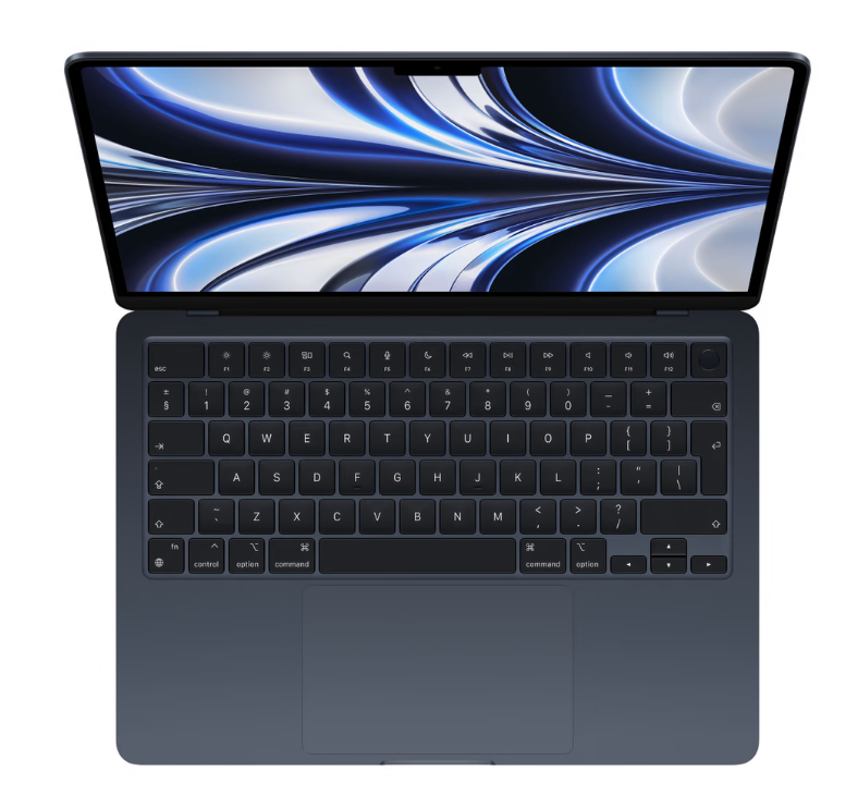 Apple MacBook Air (2022) M2 (8 core CPU/8 core GPU) 16GB/256GB Blauw, QWERTY