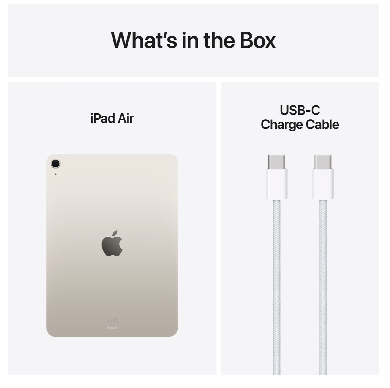 Apple iPad Air (2025) 11 inch 128GB Wifi + 5G Witgoud