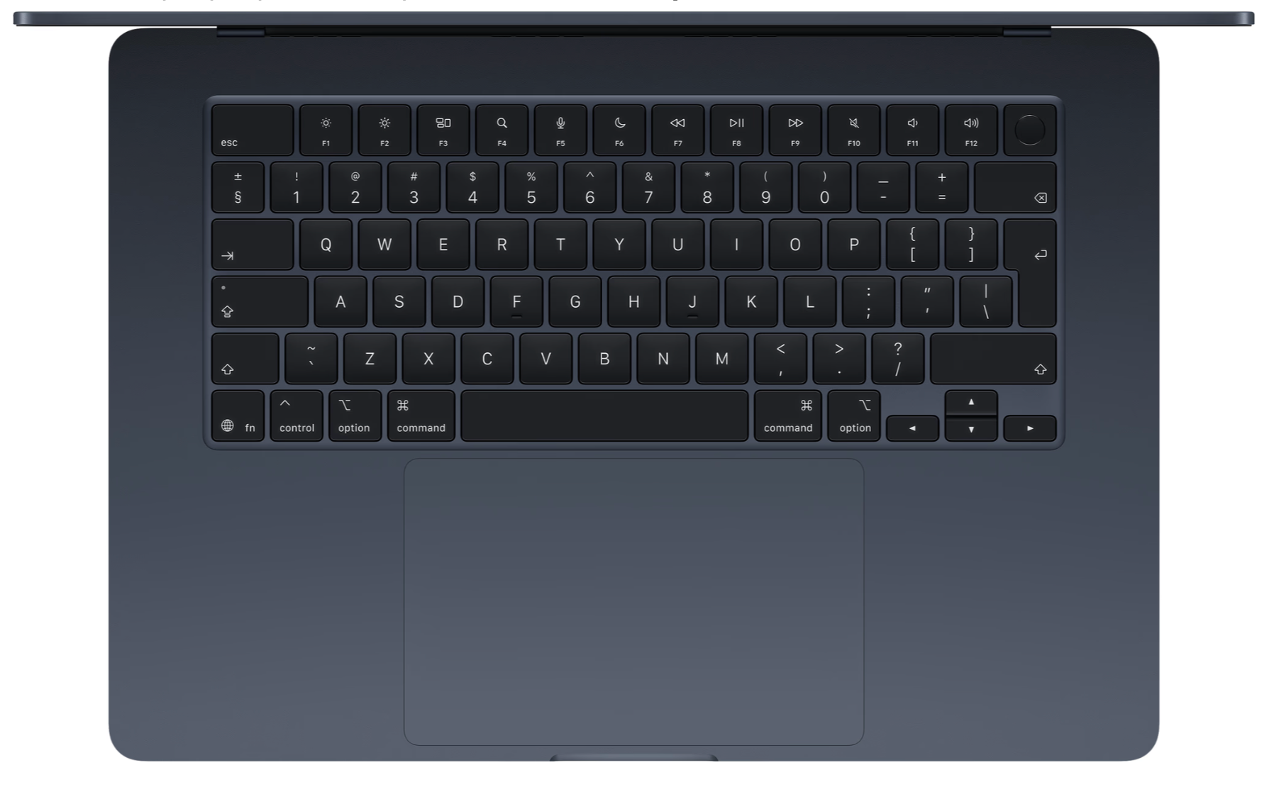 Apple MacBook Air 13 inch (2025) M4 (10 CPU/10 GPU) 24GB/512GB Middernacht QWERTY