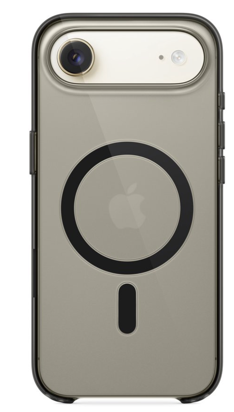 Apple MGH24ZM/A Transparante Hoes met geschikt voor MagSafe geschikt voor iPhone Air - Shadow