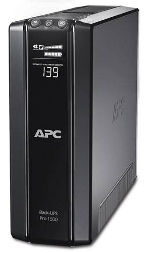 APC Back-UPS PRO BR1500G-FR - Noodstroomvoeding, 1500VA, 6x Penaarde(België), USB, uitbreidbare runtime