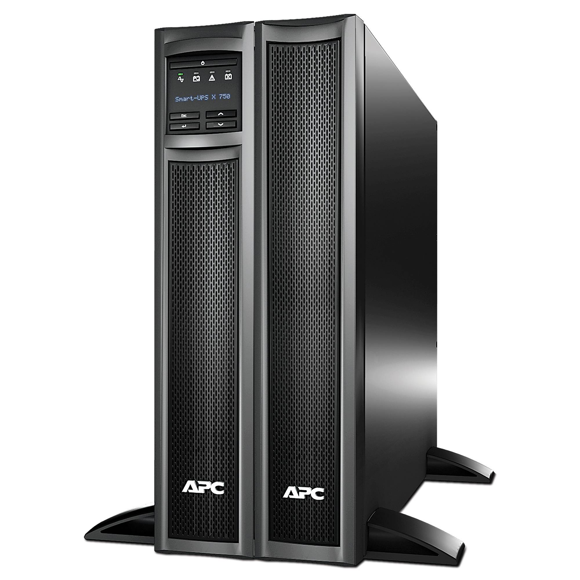 APC Smart-UPS X SMX750I - 750VA, 8x C13 uitgang, USB, uitbreidbare runtime
