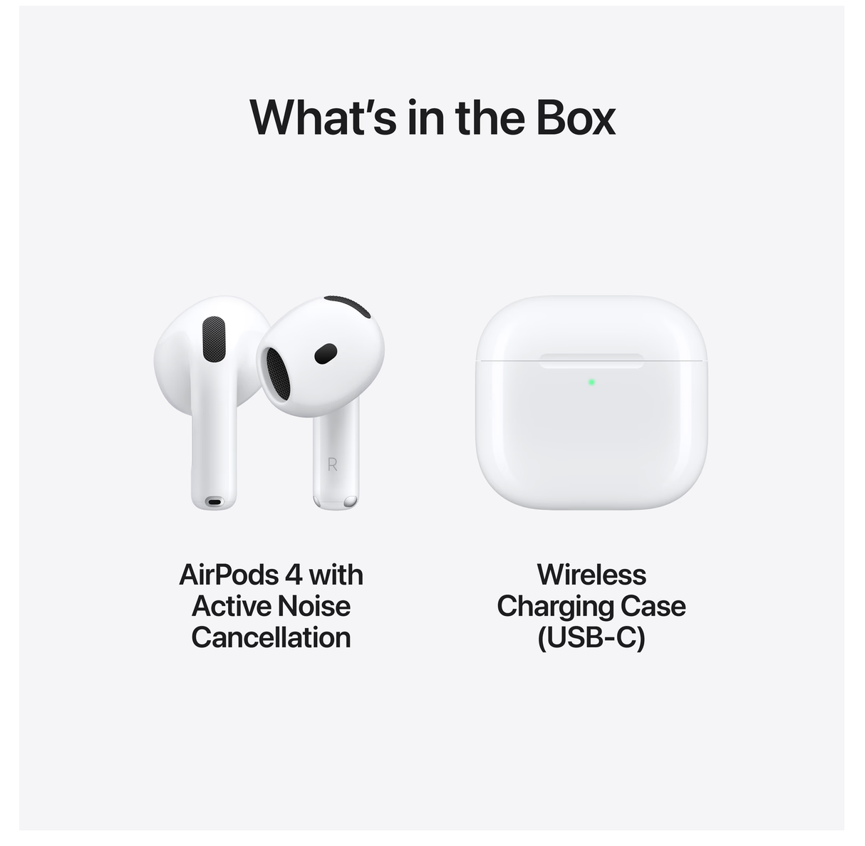 Apple AirPods 4 Active Noise Cancellation