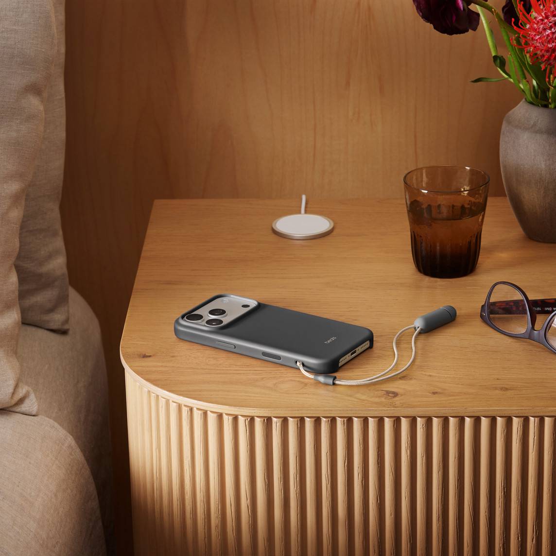 Apple MGY74LL/A mobiele telefoon behuizingen 16 cm (6.3") Hoes Graniet, Grijs