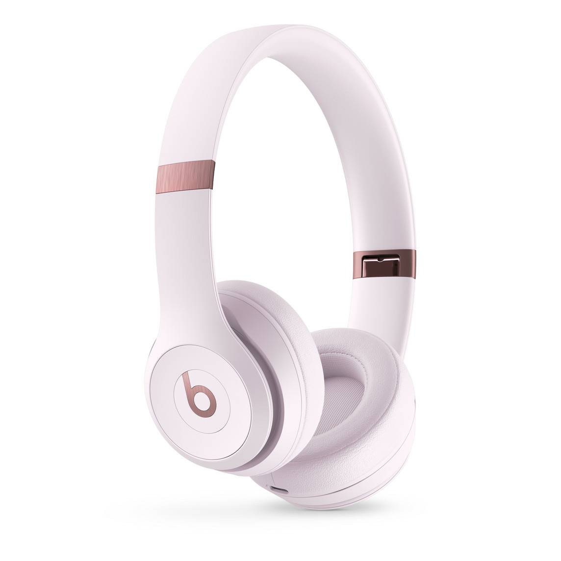 Apple Beats Solo 4 Hoofdtelefoons Bedraad en draadloos Hoofdband Oproepen/muziek USB Type-C Bluetooth Roze