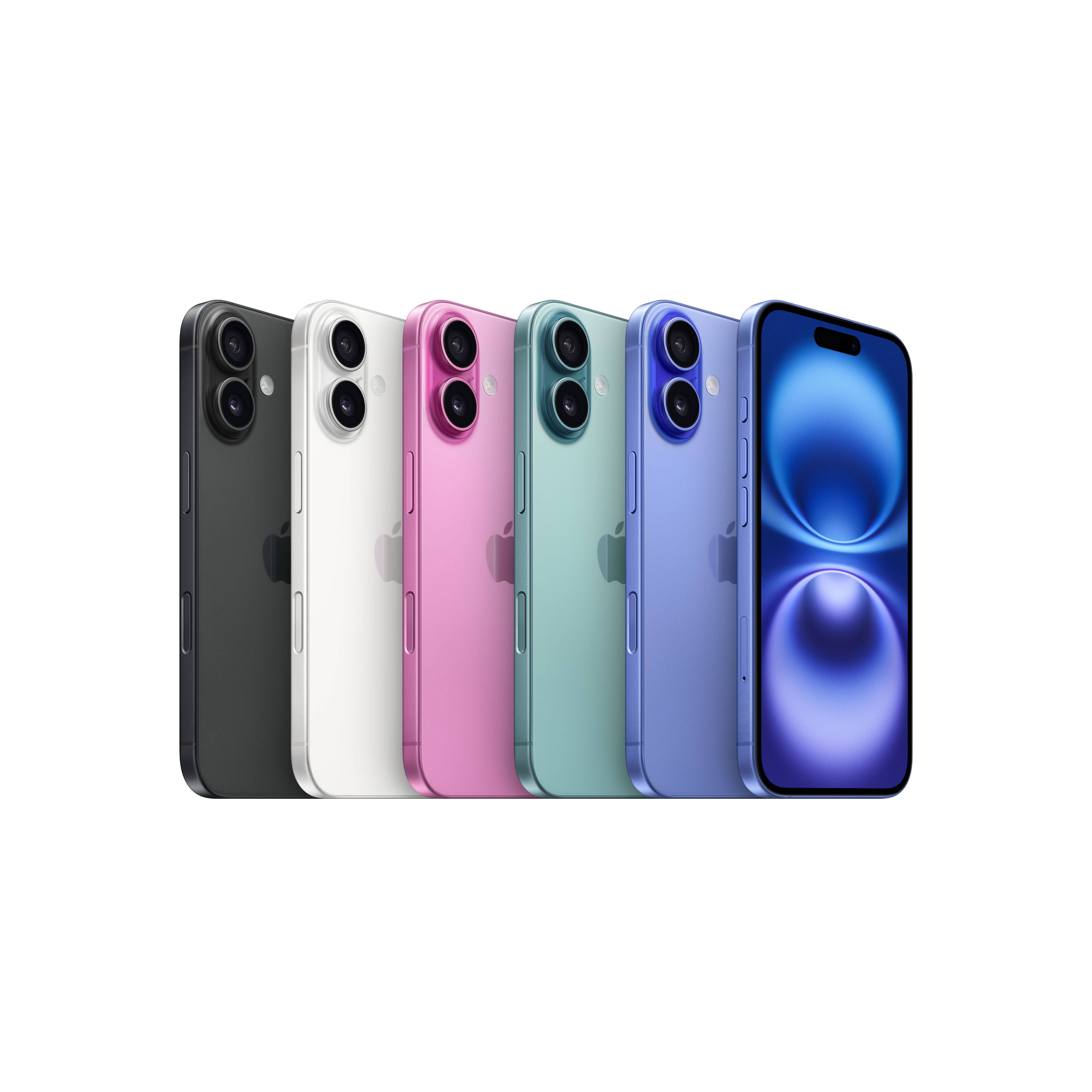 Apple iPhone 16 128GB Zwart