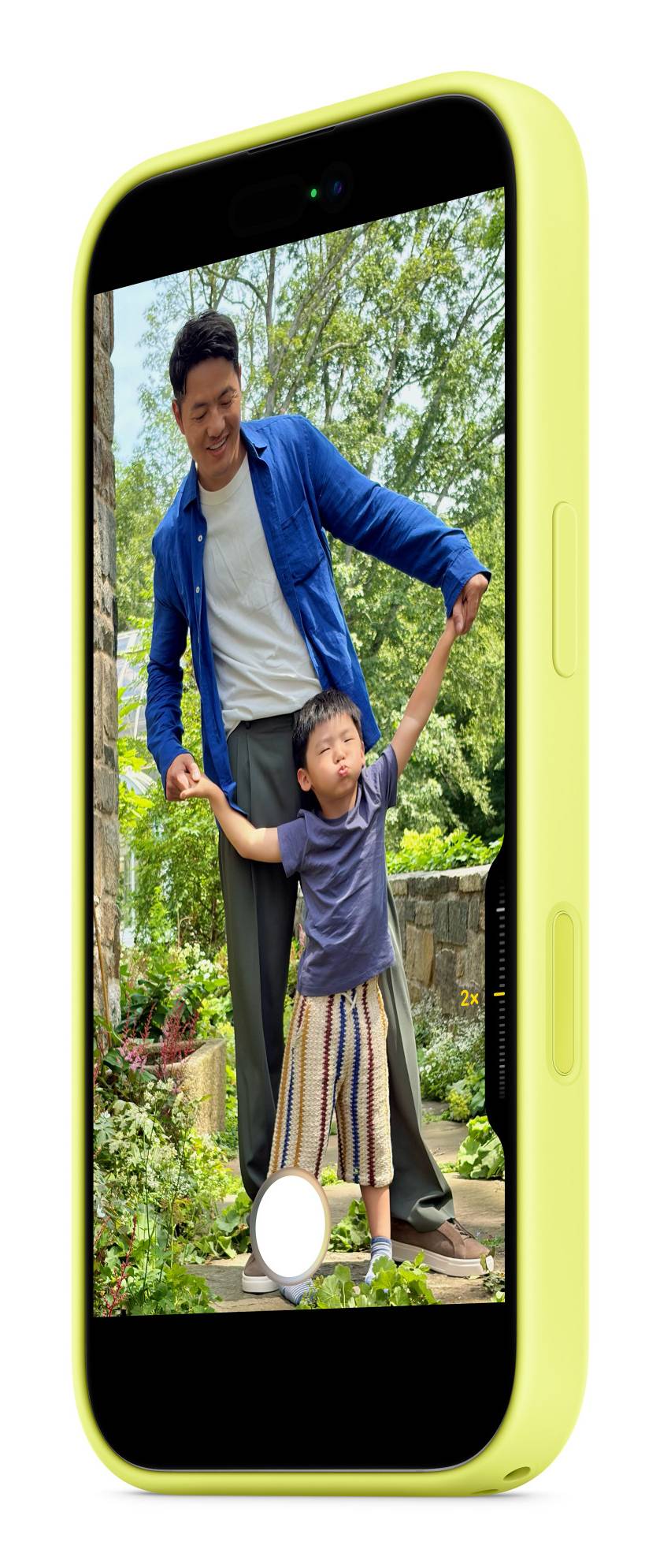 Apple MGEV4ZM/A mobiele telefoon behuizingen 16 cm (6.3") Hoes Geel