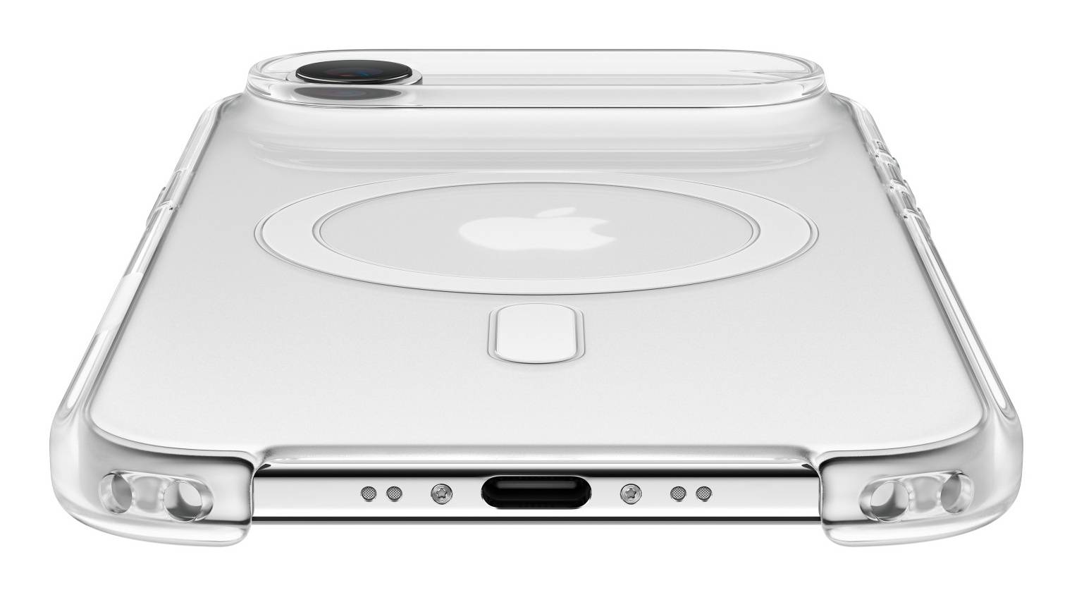 Apple MGH34ZM/A mobiele telefoon behuizingen 16,5 cm (6.5") Hoes Doorschijnend, Wit