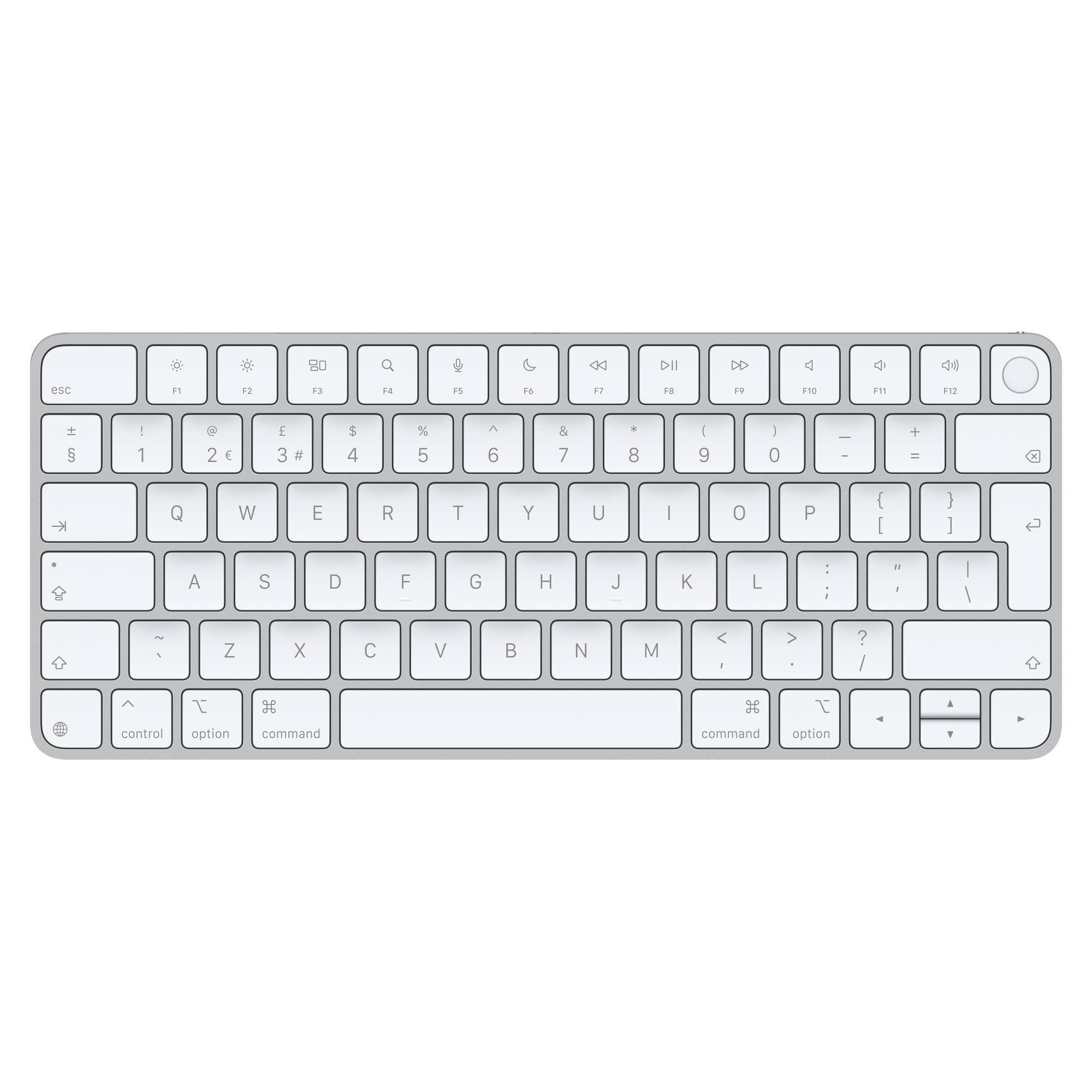 Apple Magic Keyboard met Touch ID voor Mac-modellen met Silicon - Engels (VK)
