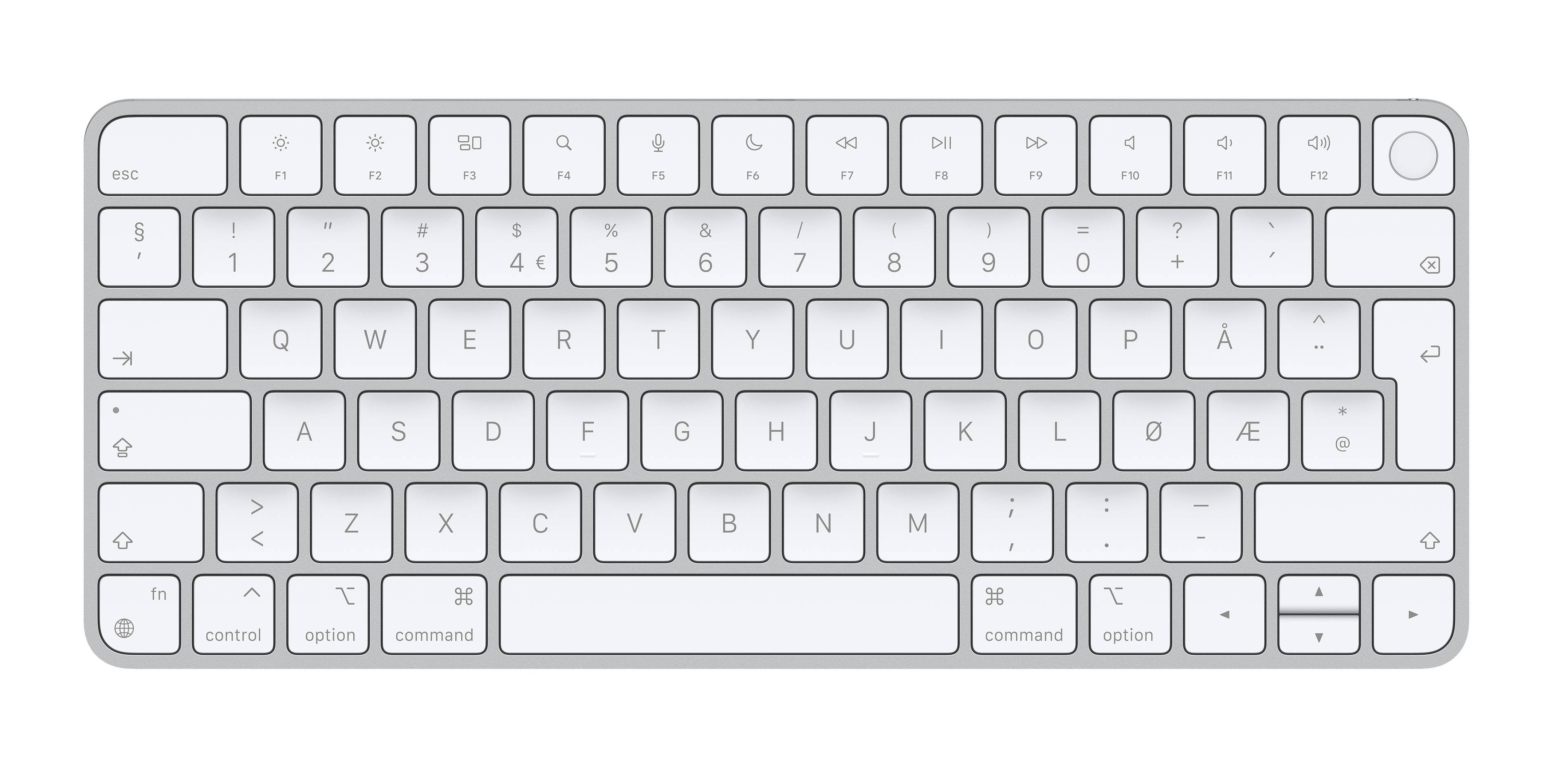 Apple Magic Keyboard toetsenbord Thuis Bluetooth QWERTY Noors Wit