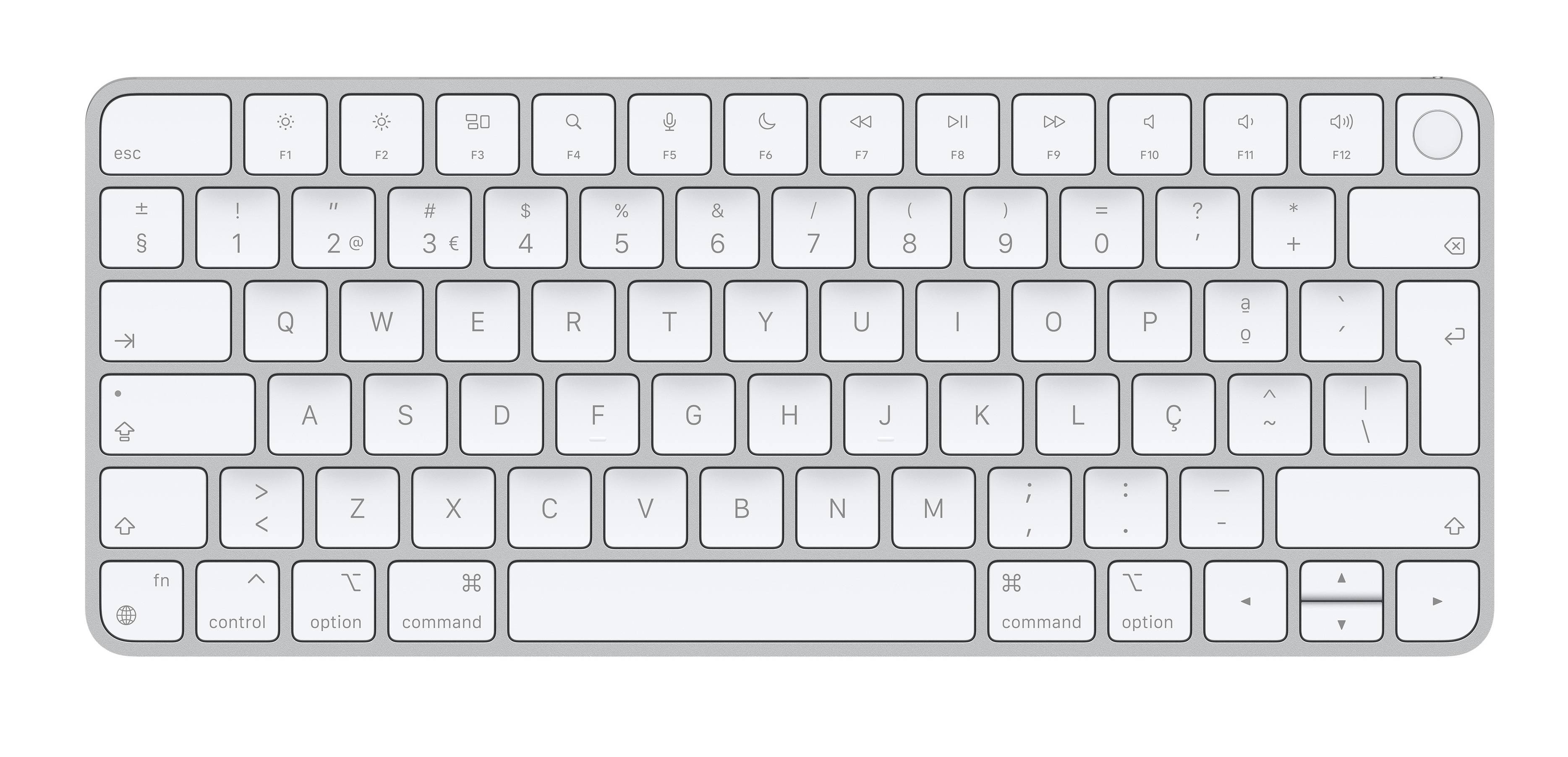 Apple Magic Keyboard toetsenbord Thuis Bluetooth QWERTY Portugees Wit
