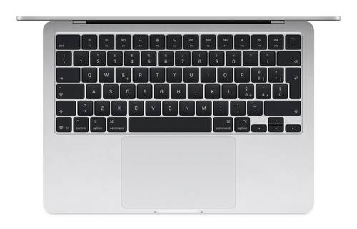Apple MacBook Air Apple M M4 Laptop 34,5 cm (13.6") 16 GB 256 GB SSD Wi-Fi 6E (802.11ax) macOS Sequoia Portugees Zilver